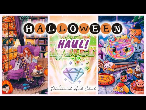 Diamond Art Club HALLOWEEN New Release Haul! 
