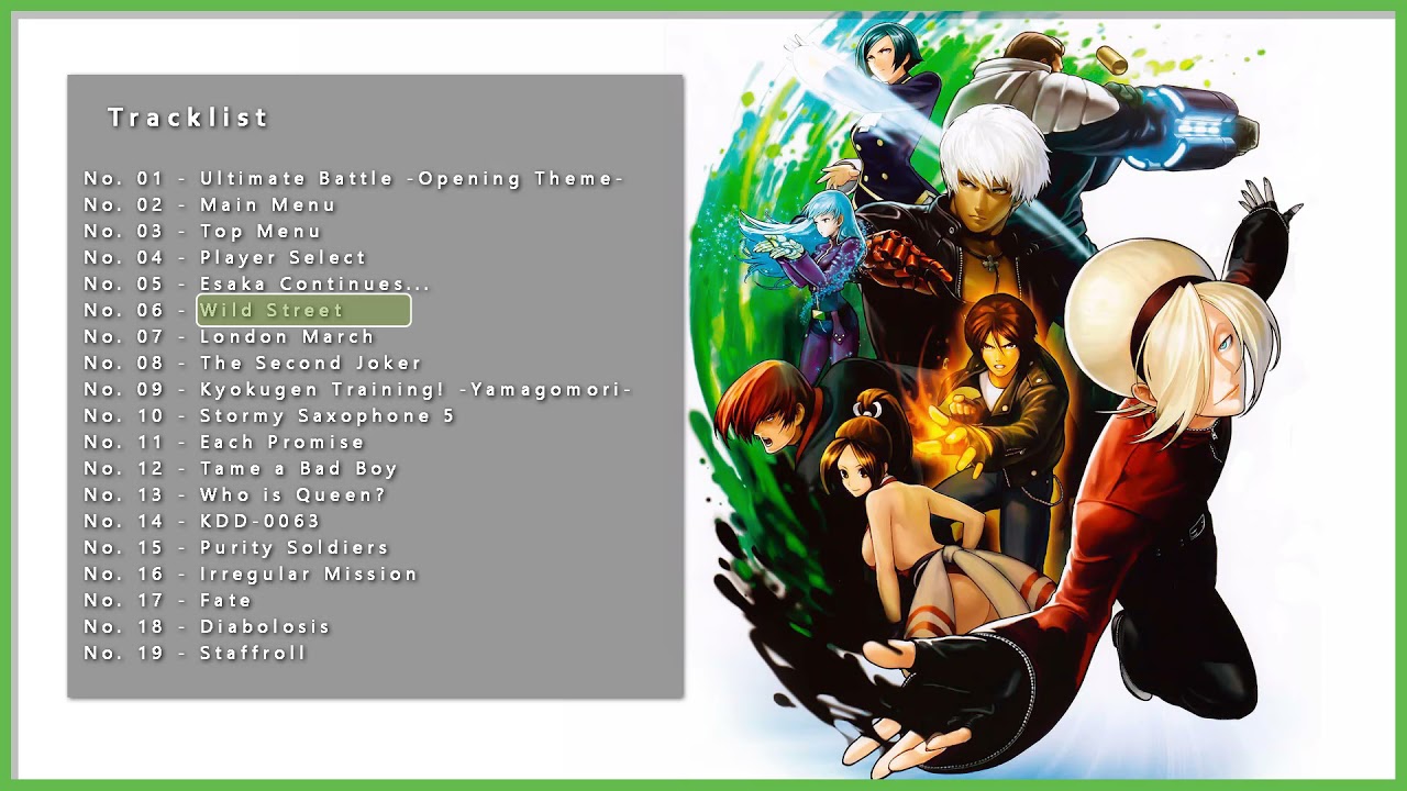 The King of Fighters XIII - Soundtrack (OSTs & Bonus Tracks) - YouTube