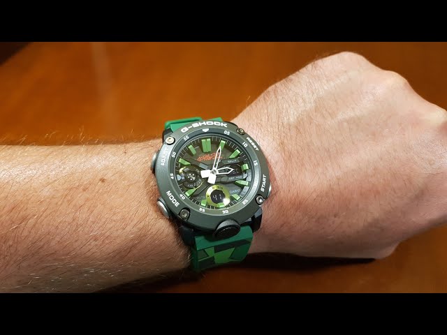 Casio G-Shock GA-2000GZ-3AER GORILLAZ - unboxing, hands on, band