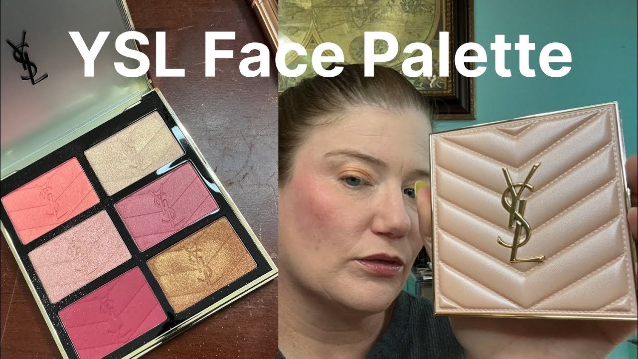 NEW YSL COUTURE FACE PALETTE Golden Oasis - YouTube