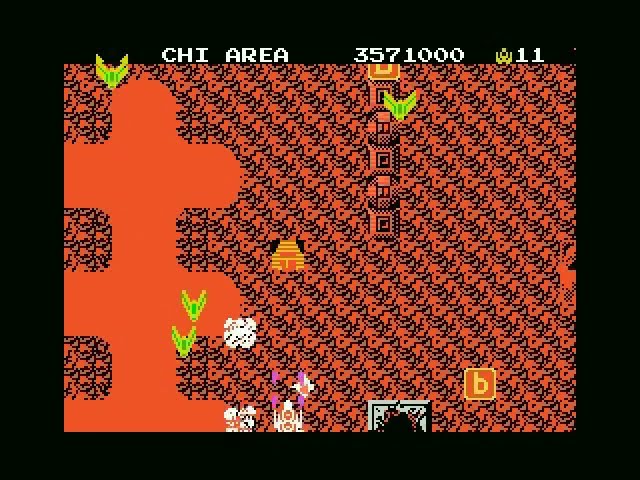 MSX スターフォース(STAR FORCE) - 25AREA 大陸2周目でミスせず