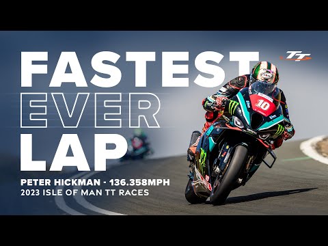 On-board the Fastest EVER Lap of the Isle of Man TT | Peter