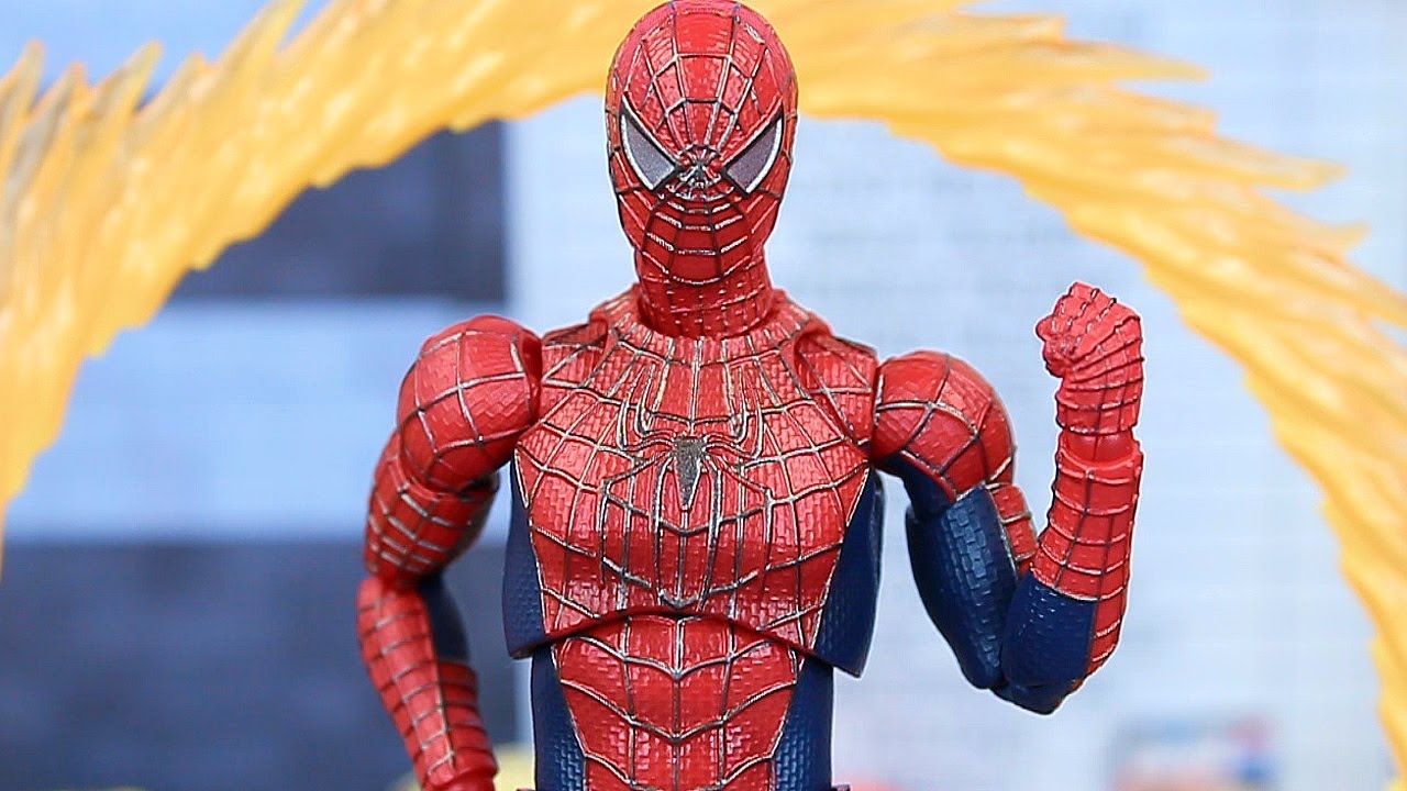 Mafex Friendly Neighborhood Spider-Man Figure Review! - YouTube