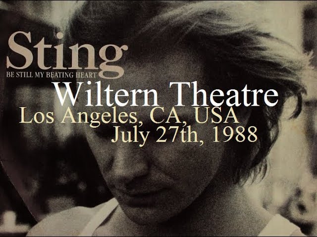 日本盤プロモ7“ Sting Be Still My Beating Heart 日本盤プロモ7