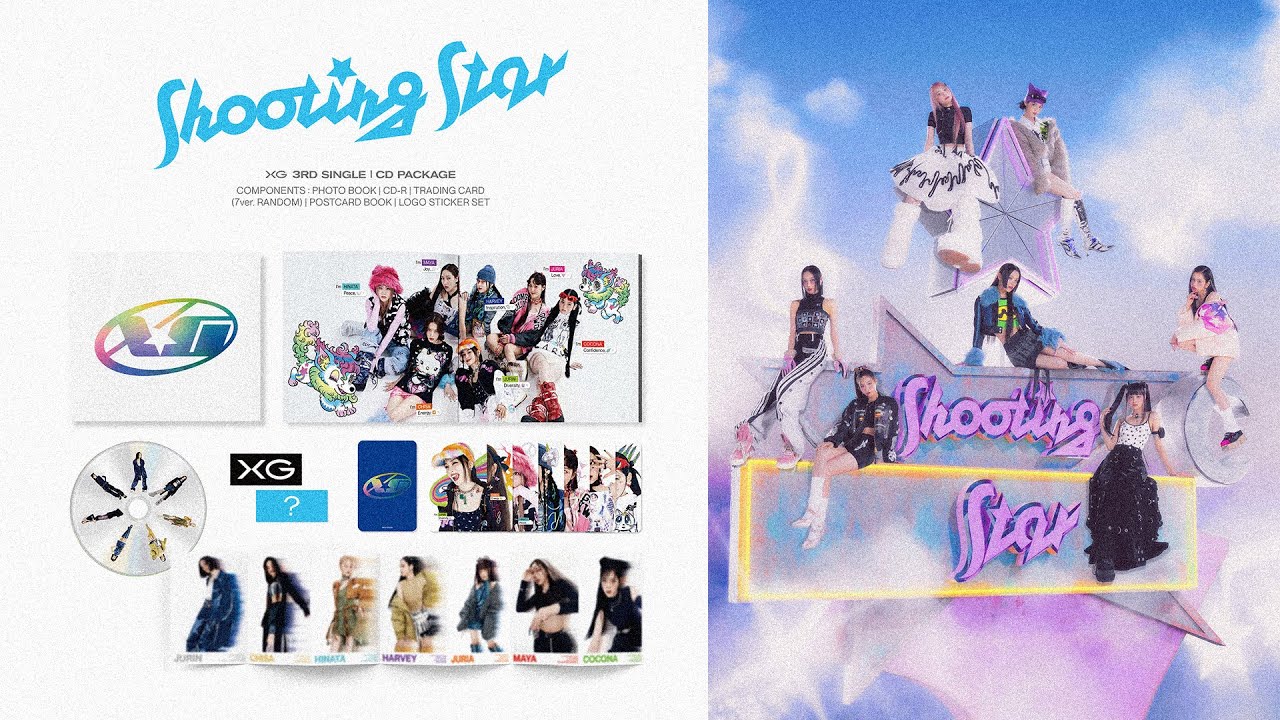 XG - 'SHOOTING STAR' (CD BOX) 📀 - YouTube
