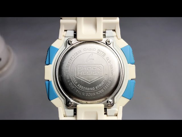 Whats inside the GLS-5500 G-Shock watch | MUD-RESISTANT Square