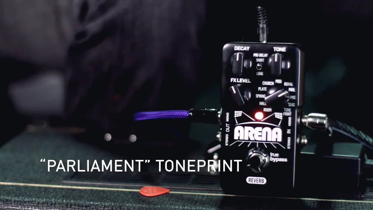 TC Electronic Arena Reverb pedal demo - YouTube