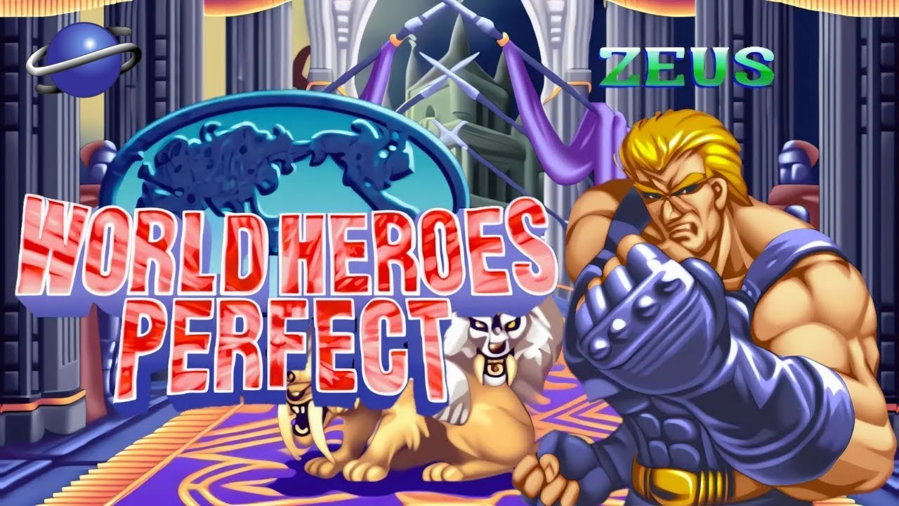 World Heroes Perfect - Zeus (Sega Saturn) ワールドヒーローズ