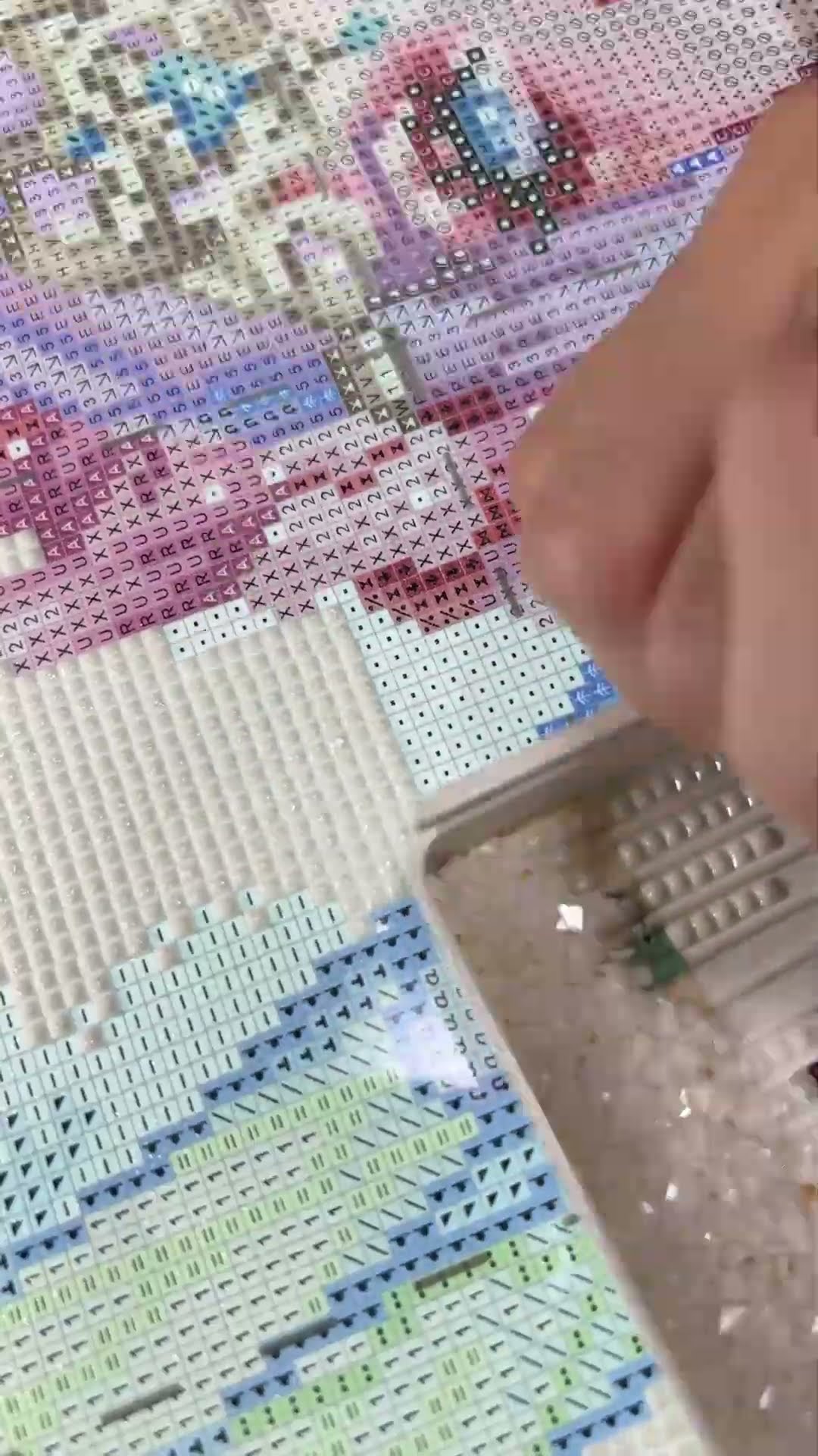 ダイヤモンドアートクラブ 「Ainefel」 タイムラプス3