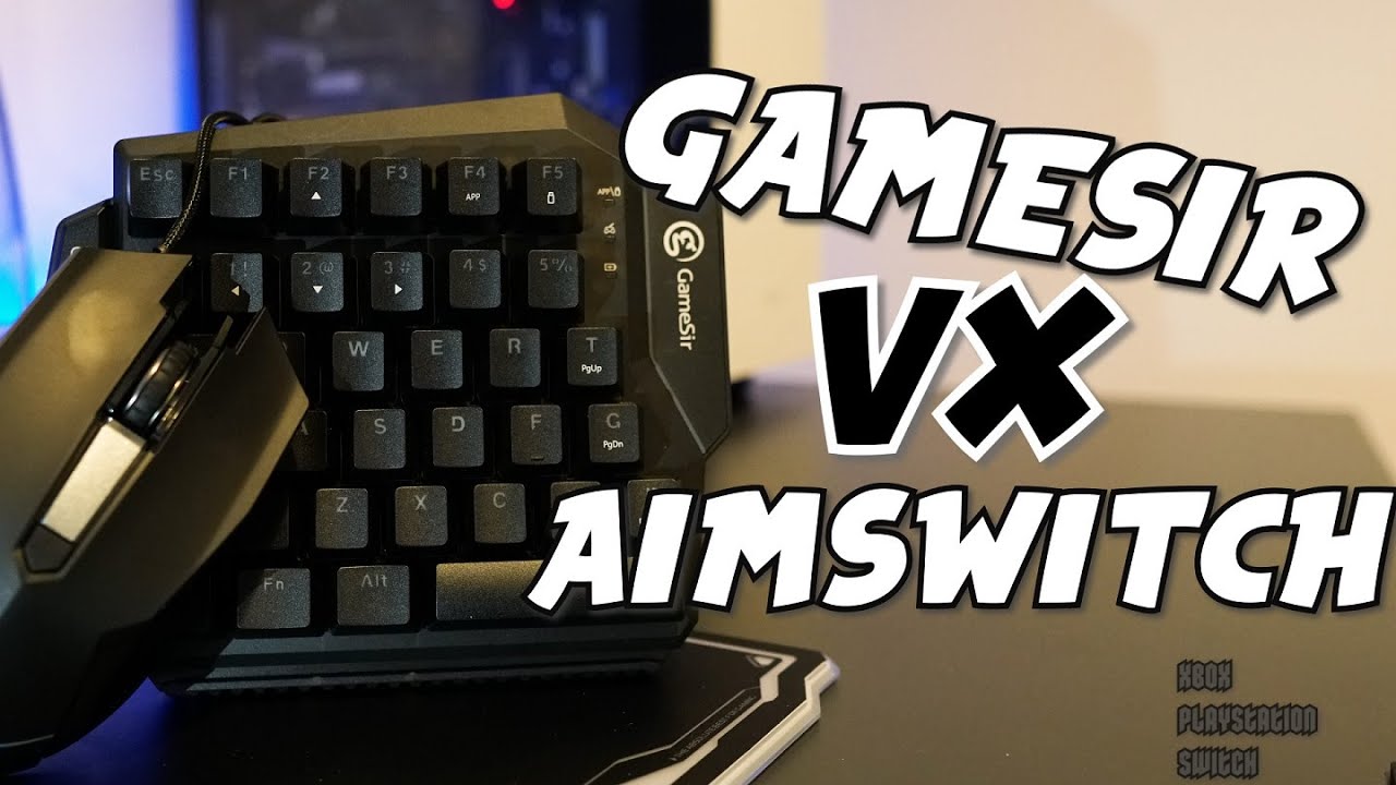 God Like AIM on Consoles - GameSir VX Aimswitch Keyboard + Mouse