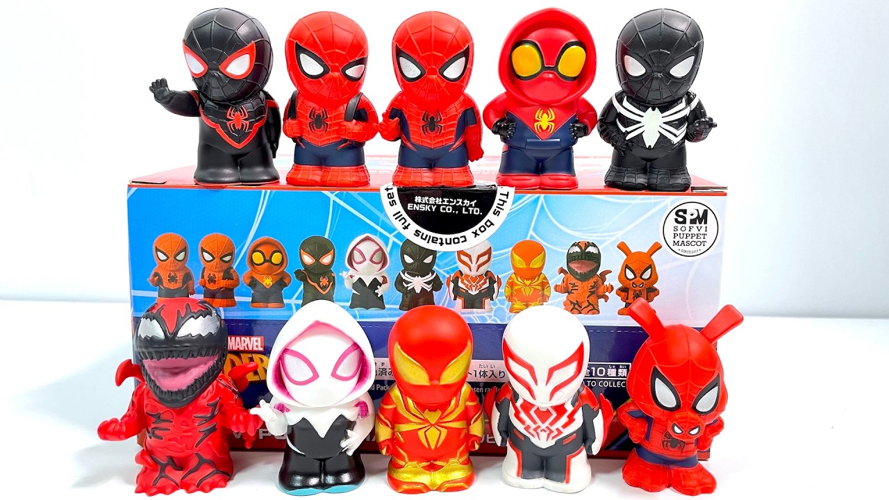 エンスカイ MARVEL SOFTVI PUPPET MASCOT 全14種 エンスカイ MARVEL