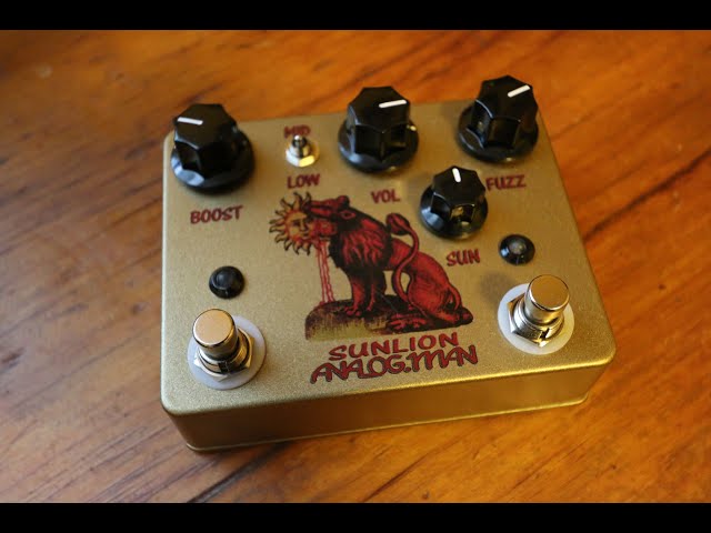 ANALOGMAN SUNLION TASTE TEST - YouTube