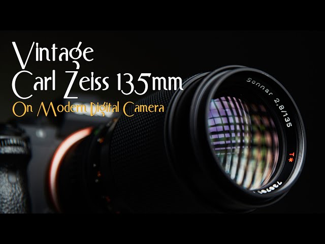 Vintage Carl Zeiss Sonnar 135mm f2.8 Review On Sony A7II - YouTube
