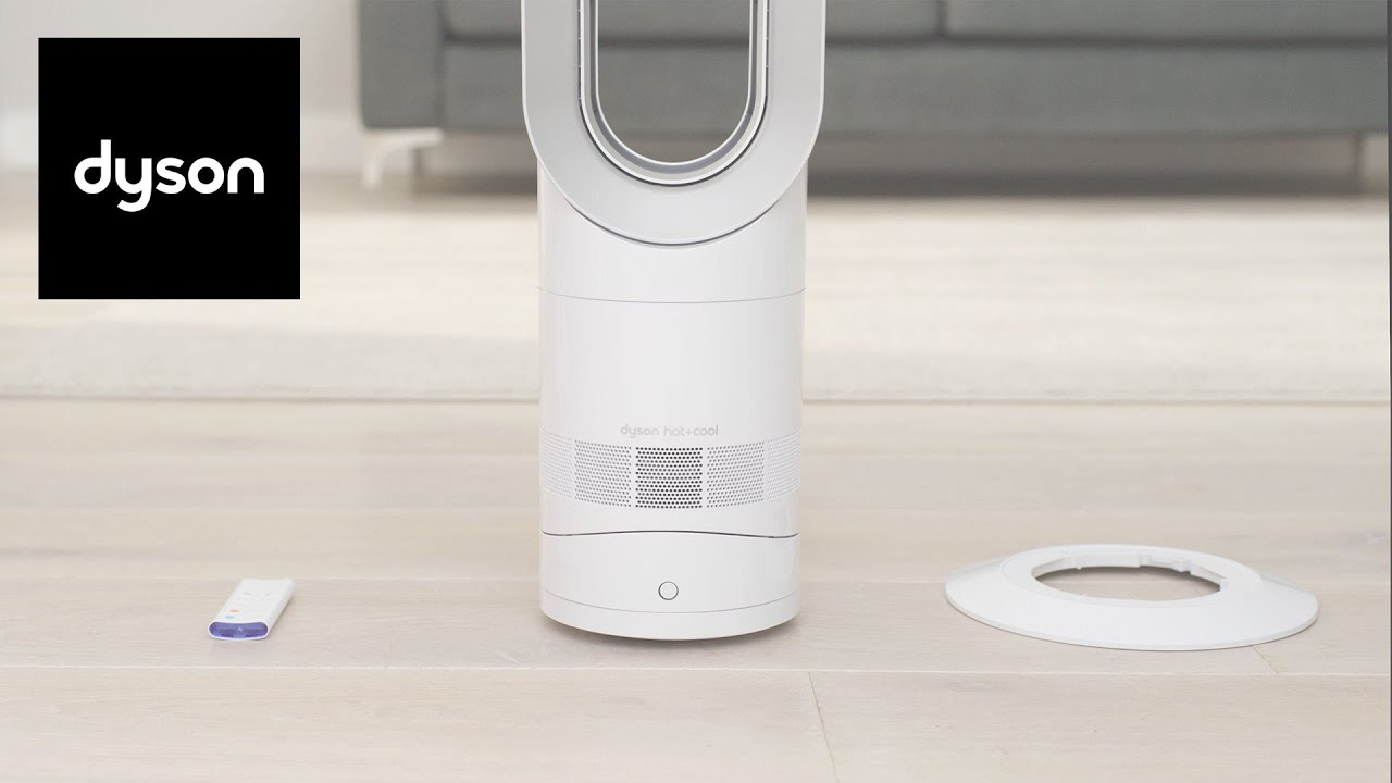 How to set up and use your Dyson Hot+Cool™ AM09 fan heater - YouTube