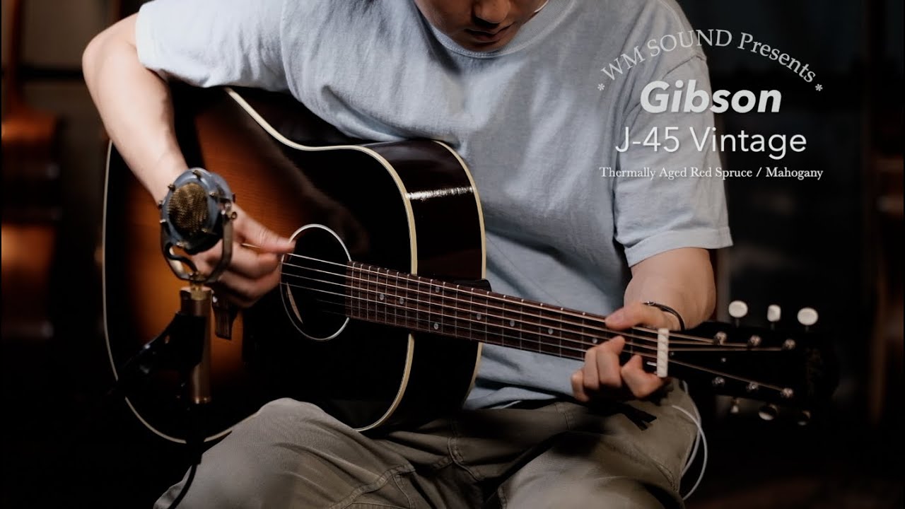 2019 Gibson J-45 Vintage - YouTube