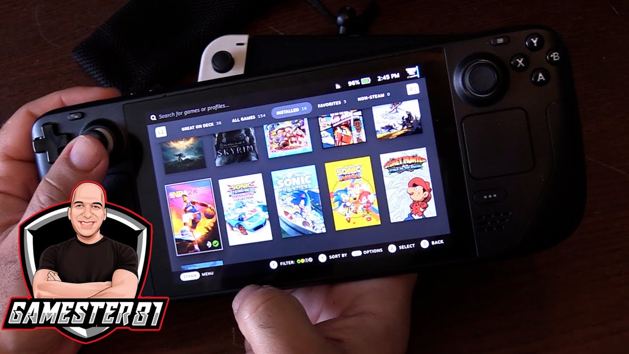 Steam Deck System Review - Gamester81 - YouTube