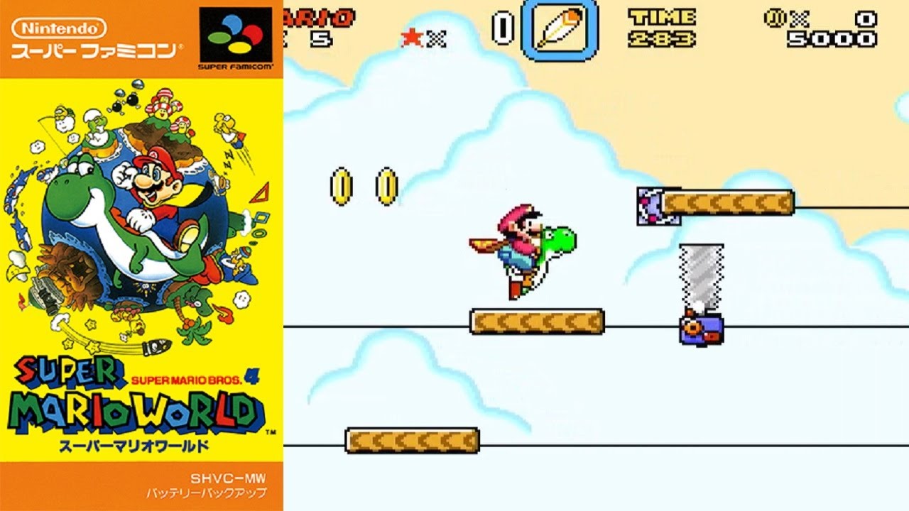 SNES] Super Mario World #5 SUPER MARIO WORLD #Do you know this