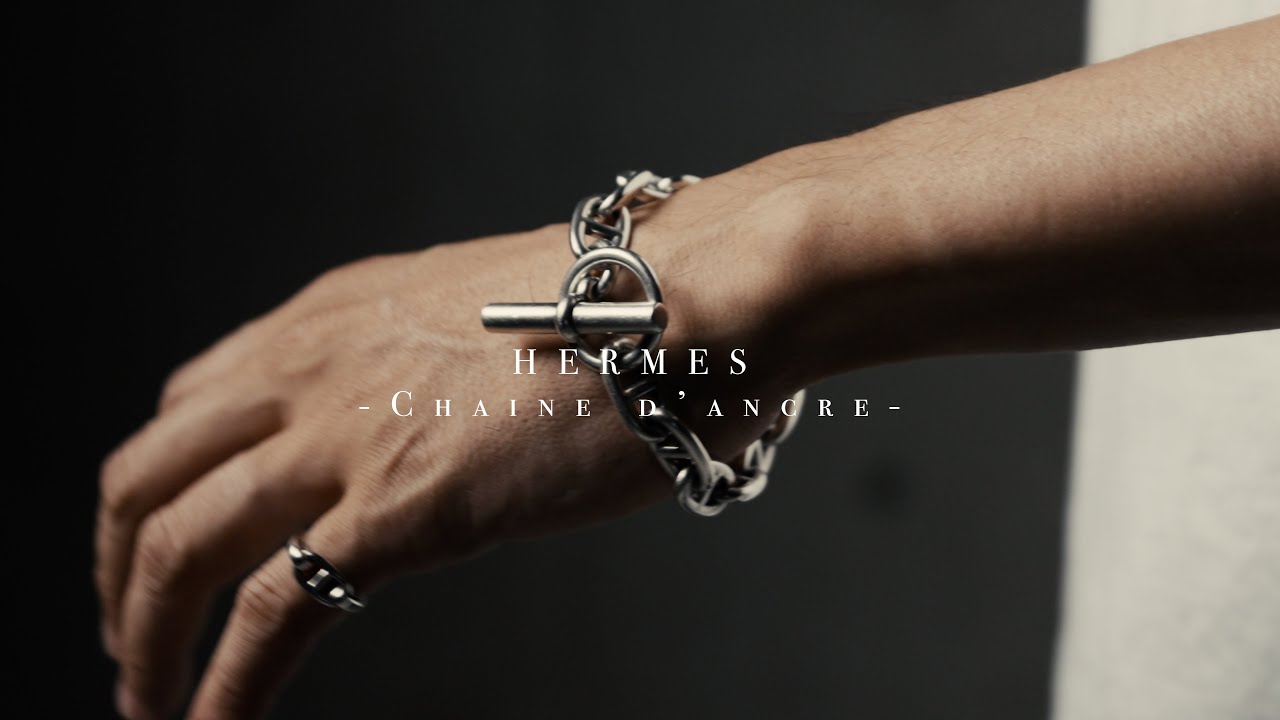 I bought a [HERMES] Chaine d'Ancre. Size, year, purchase method