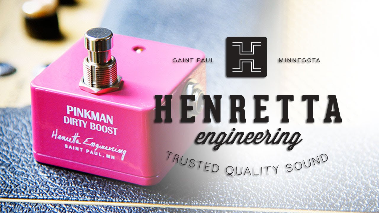 Henretta Engineering: Pinkman Dirty Boost (with Orange Whip