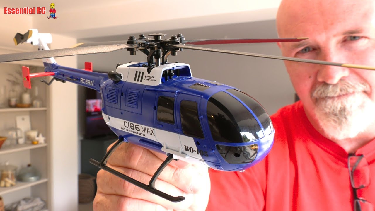 Good fun for Indoors ? RC Era C186 MAX Bo 105 4CH 1/48 Scale