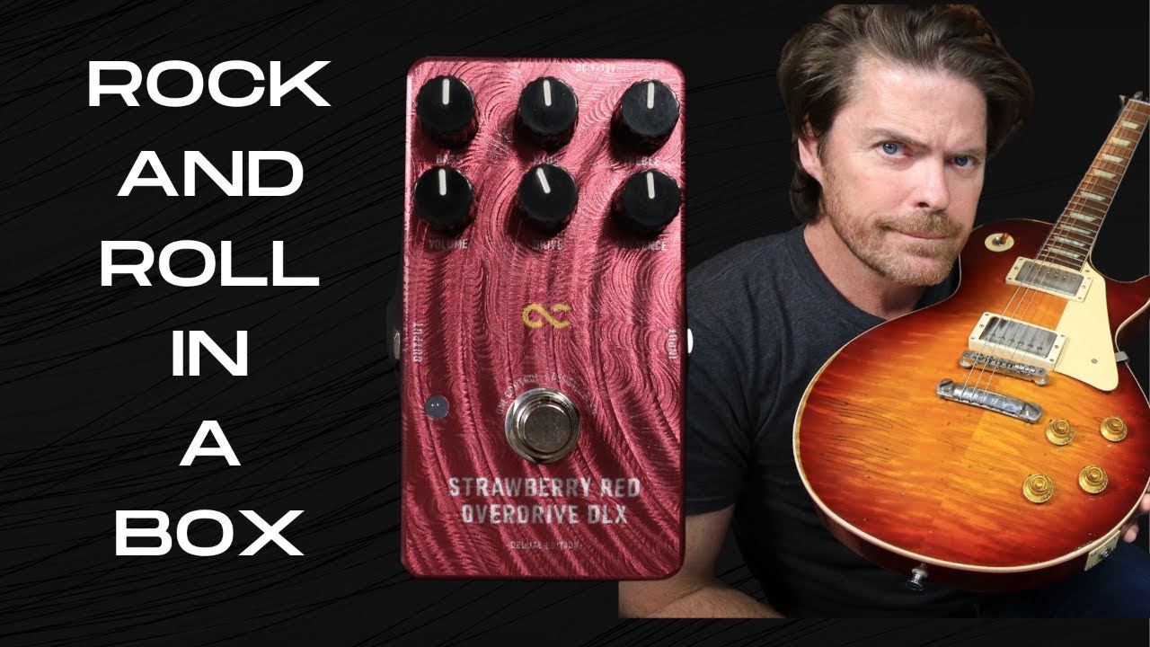 One Control STRAWBERRY RED OVERDRIVE DLX Limited BJFE Style【限定
