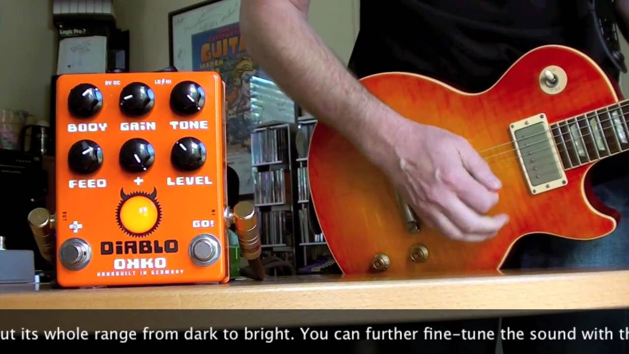 Okko Pedals 42 Gain Boost Unit - YouTube