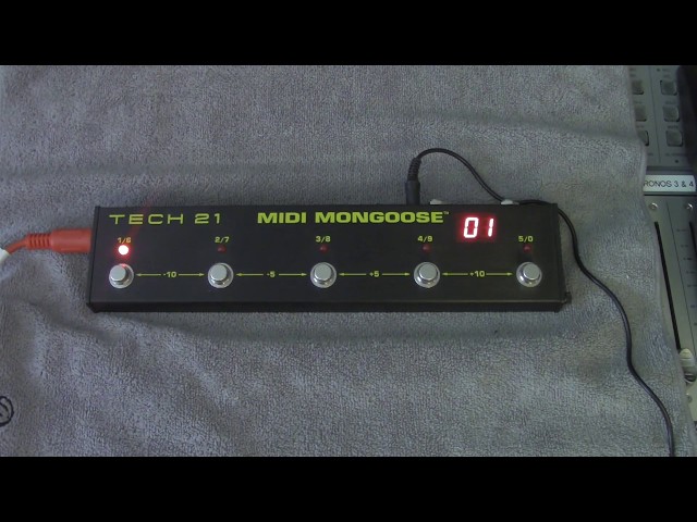 Tech 21 MIDI Mongoose - YouTube