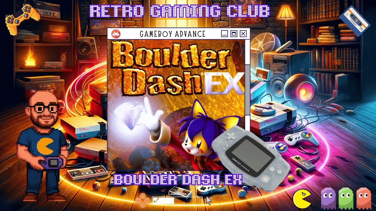 Boulder Dash EX | Game Boy Advance | Retro Puzzle Action | Review