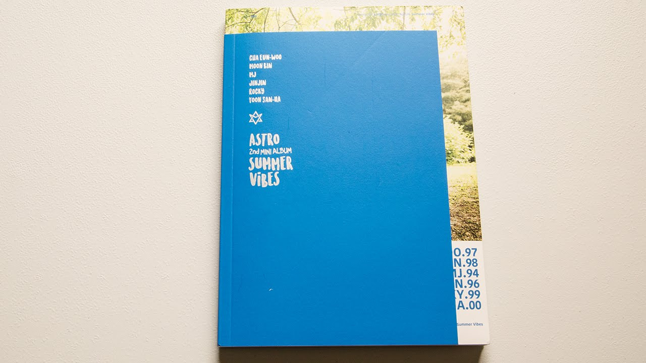 Unboxing | Astro 2nd Mini Album - Summer Vibe - YouTube