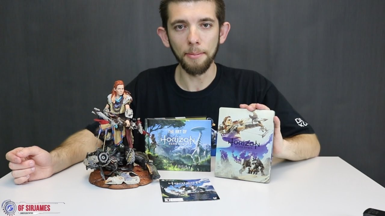 Horizon Zero Dawn Collector's Edition Unboxing - YouTube