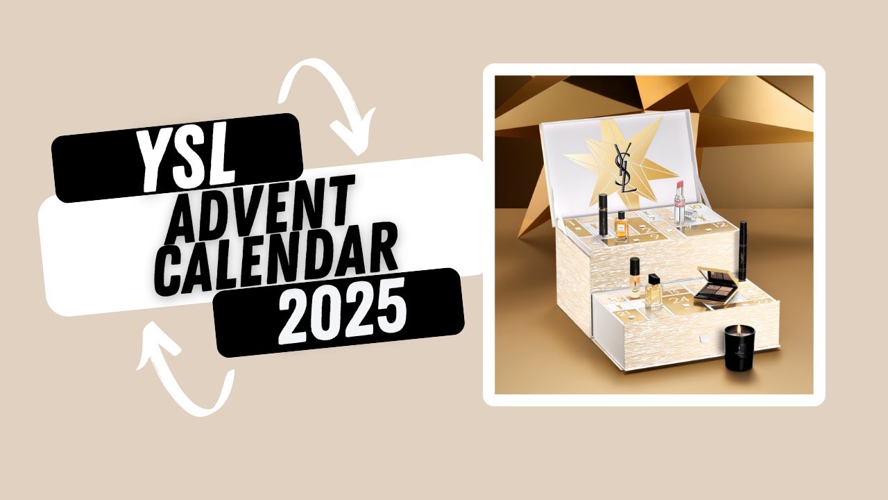 YSL Advent Calendar 2025 - First Spoilers #beautycalendars - YouTube