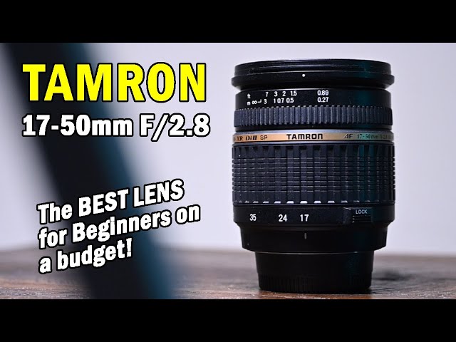 Tamron 17-50 F/2.8 - Why it's the BEST Lens for Beginners on a