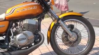 デンコーチャンバーサウンドを聞け 親子鷹 1971 KAWASAKI H2 750SS