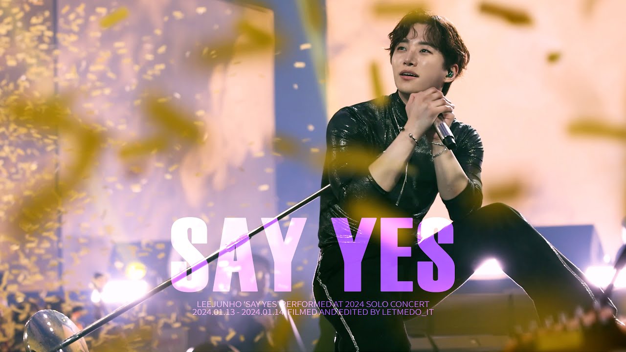 JUNHO (From 2PM)「SAY YES」live ver. - YouTube