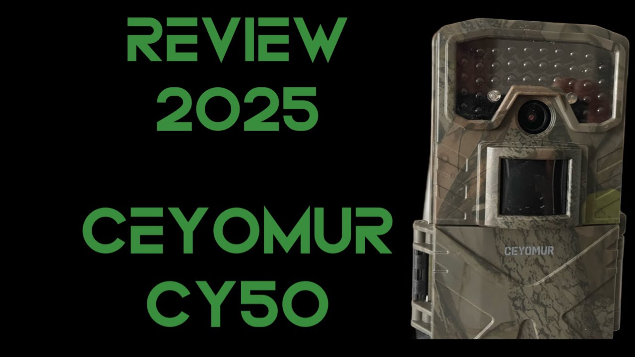 CEYOMUR CY50 ( Trail Camera Review 2025!! ) - YouTube