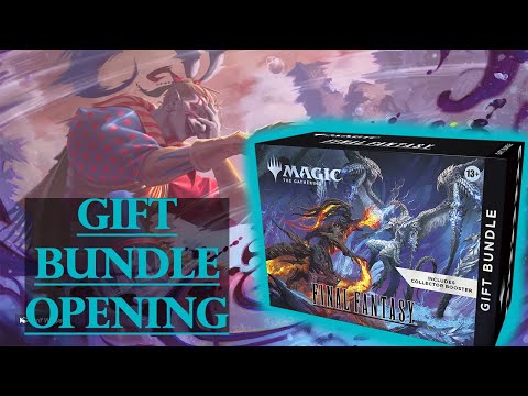Final Fantasy Gift Bundle Opening | MTG | - YouTube