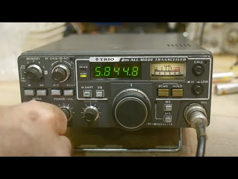 1639 Trio-Kenwood TR-9000G 2M All Mode Transceiver (part 1 of 7
