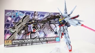Mobile Suit Gundam SEED] Gunpla HG 1/144 Providence Gundam Review