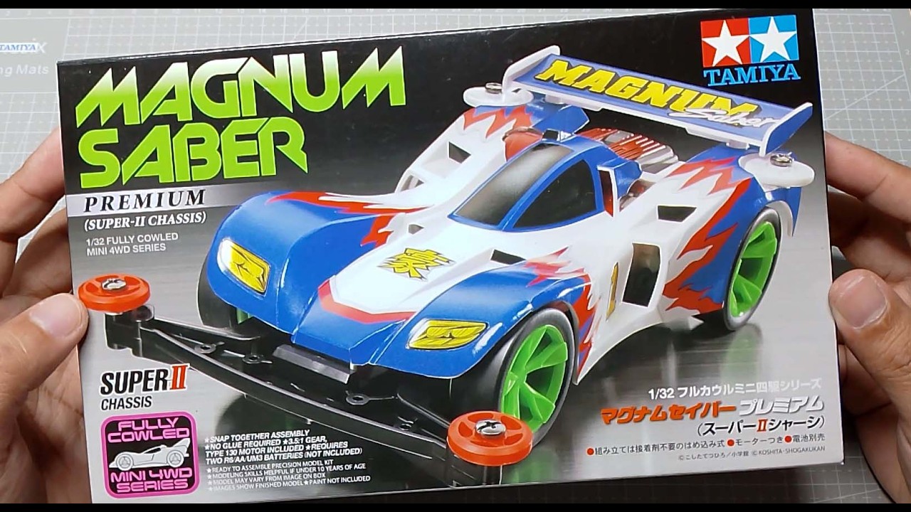 ミニ四駆】ソニックセイバーをグレードアップパーツを使わずに格好良く