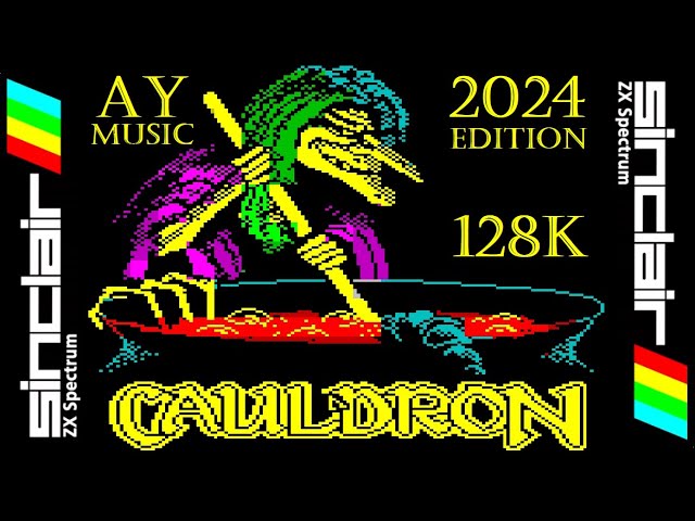 CAULDRON 128K (2024 Edition / Enhanced Graphics / AY music / Intro