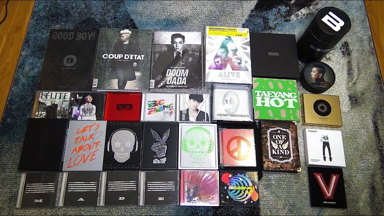 My BIGBANG 빅뱅 Collection 2019! - YouTube