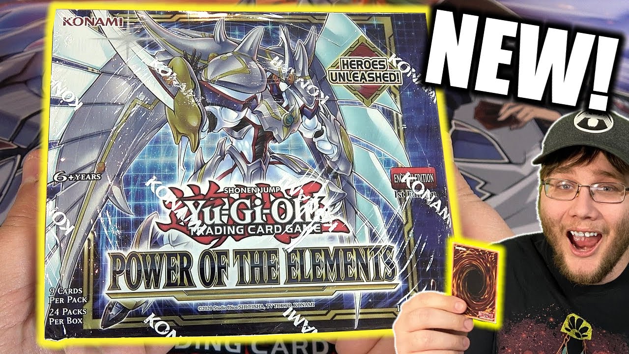 NEW EARLY! Yu-Gi-Oh! Power of The Elements Booster Box Opening