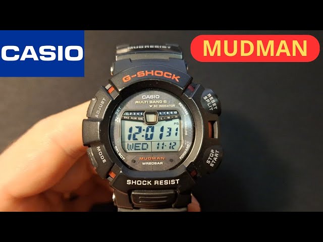 Grandpa Mudman - Casio G-Shock GW-9010 Mudman - YouTube