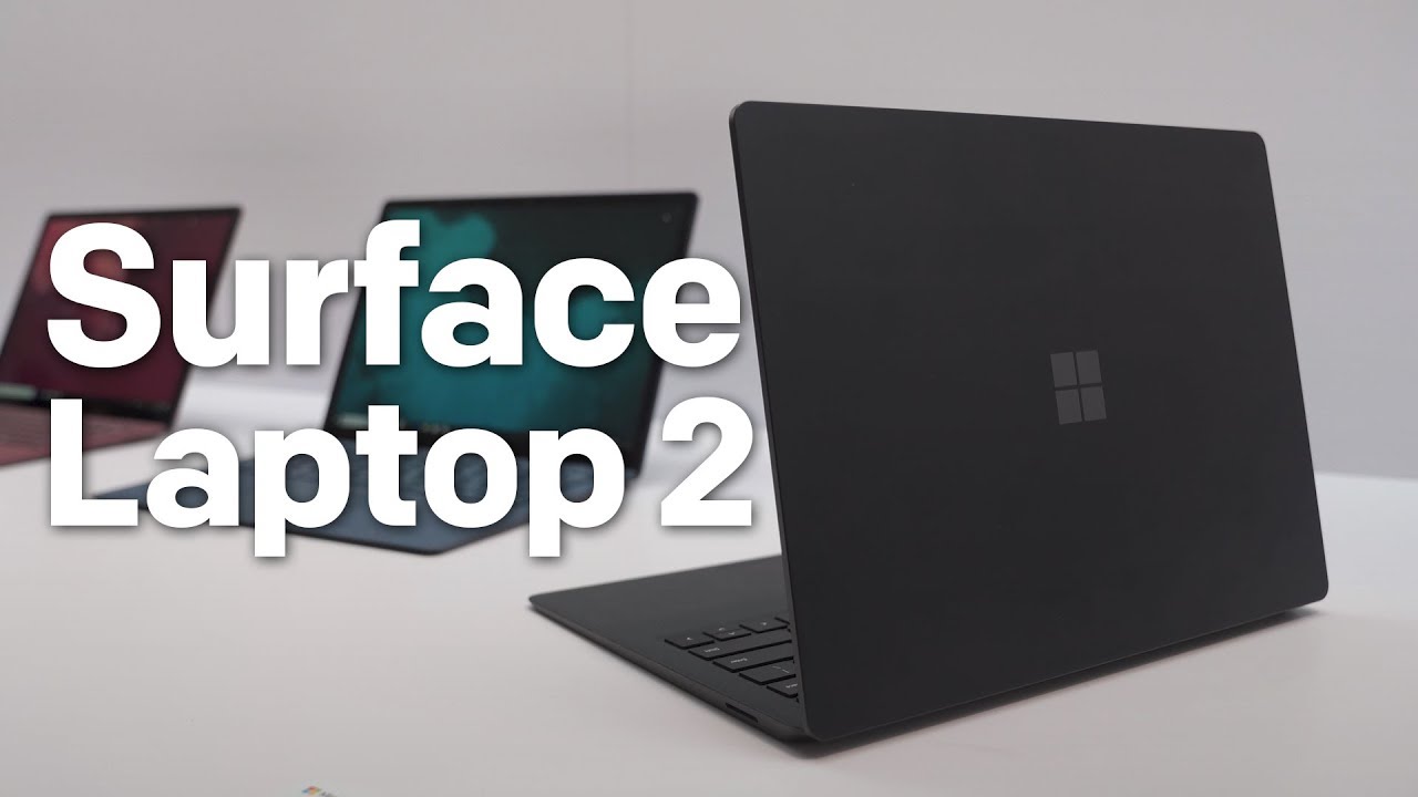 Surface Laptop 2 hands-on: Faster, new black color, but still no
