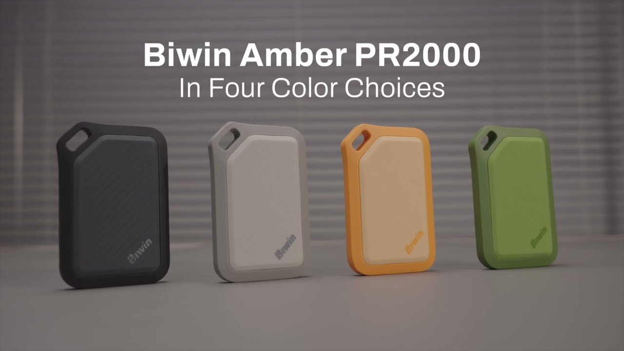 Biwin Amber PR2000 Portable SSD - YouTube