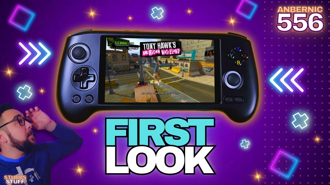 Anbernic RG556 First Look: The RG505 Upgrade We Needed - YouTube