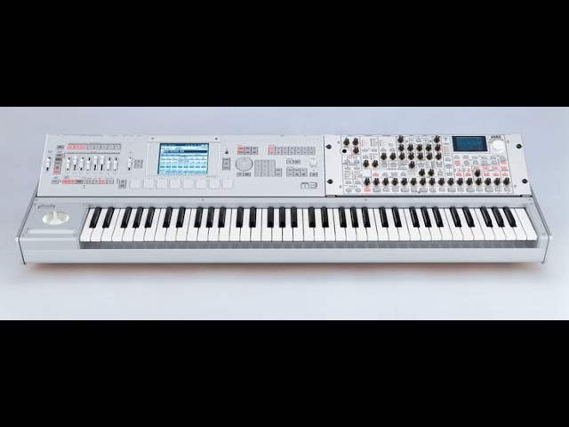 Expanding the Korg M3 with Radias - YouTube