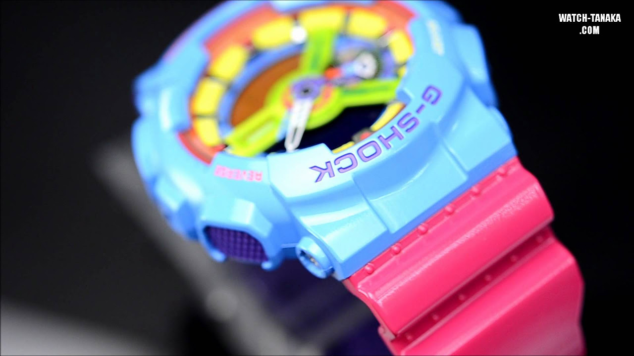 CASIO G-SHOCK MAN BOX GA-110F-2JR - YouTube