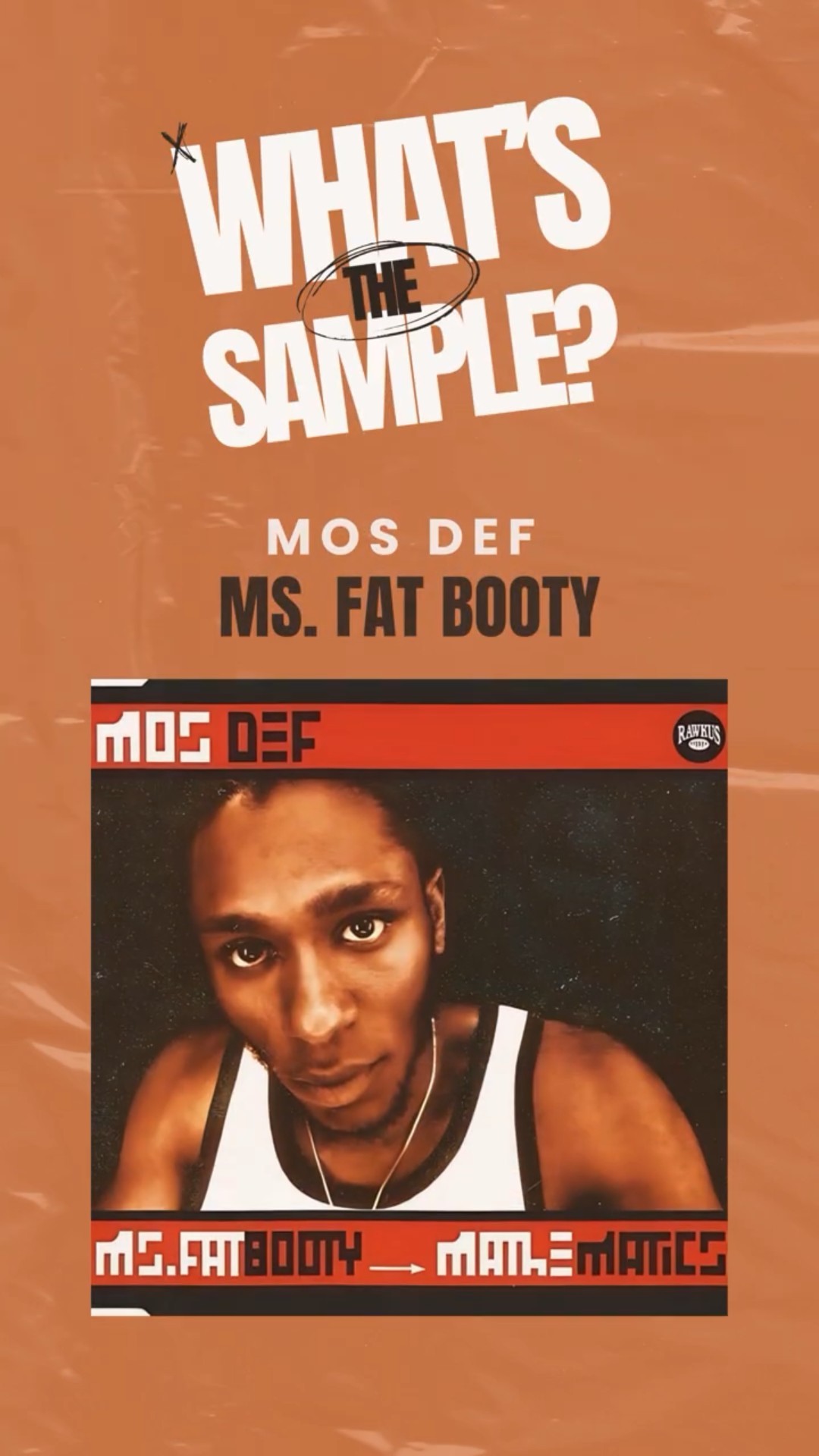 Mos Def - Ms. Fat Booty (What's The Sample?) #whatsthesample - YouTube