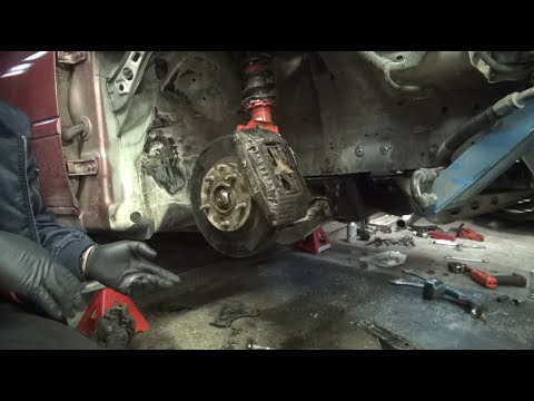 Converting a JZX100 Chaser to a Silvia suspension [part 3] - YouTube